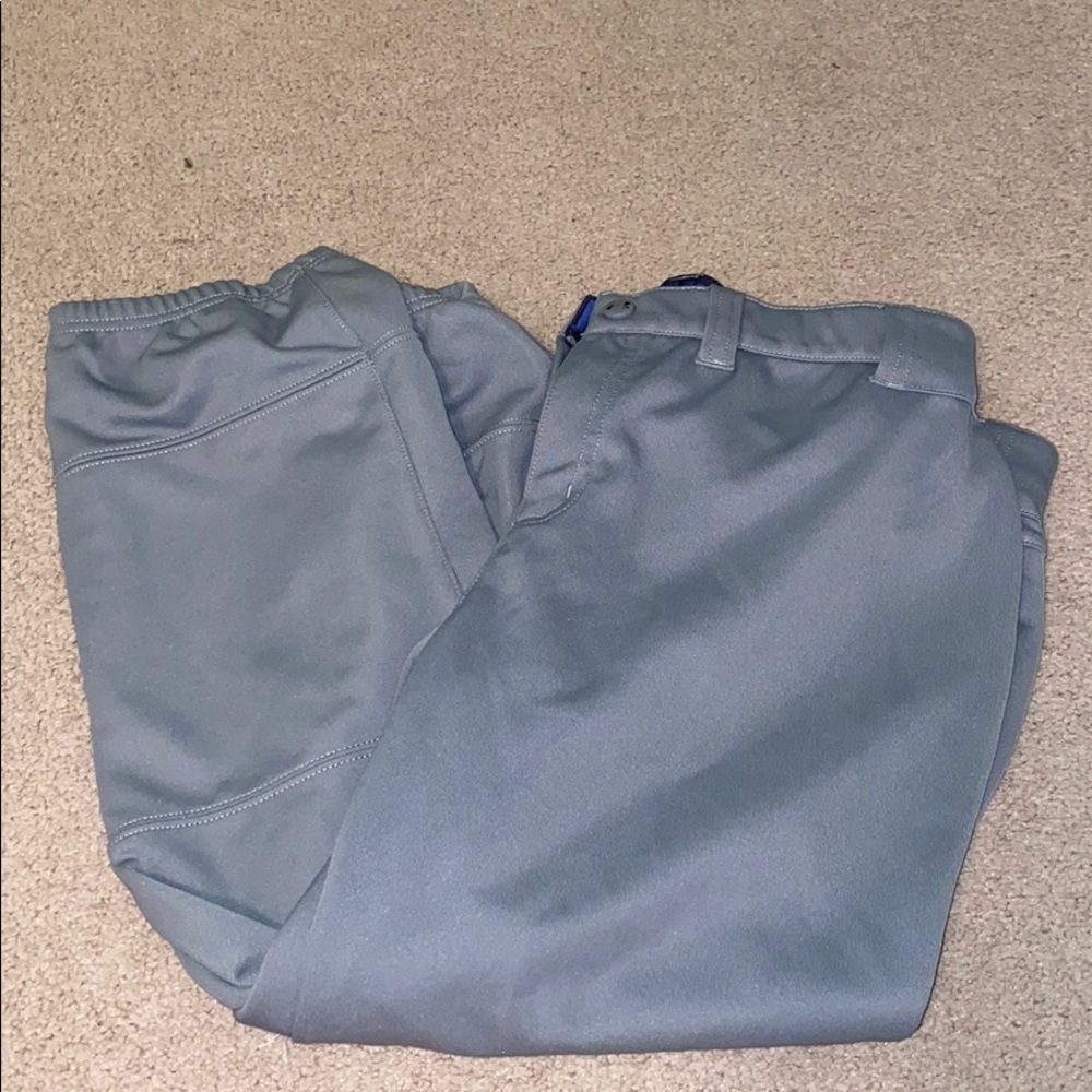 Gray softball pants